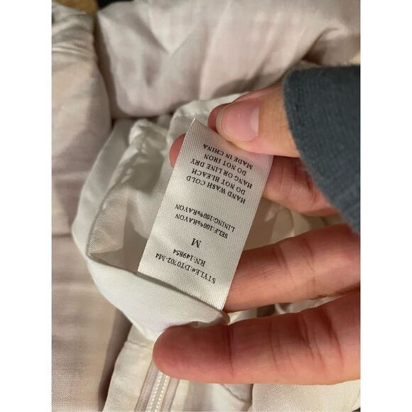 SAGE the label red and white plaid mini dress tie straps size M - Picture 4 of 5